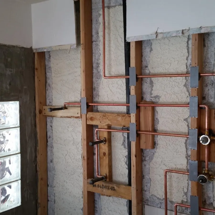 Copper pipe installation for Burst Pipe Repair in Muscatine